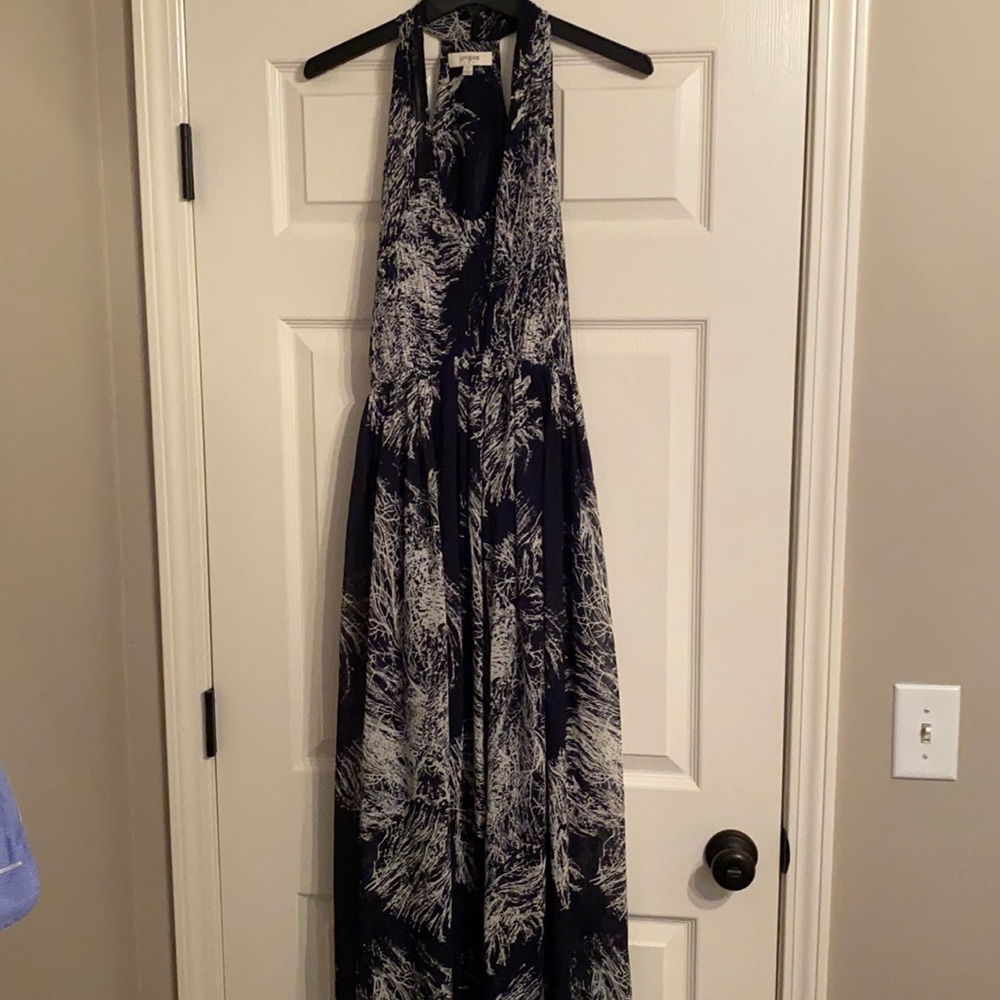 Umgee Navy Maxi Dress